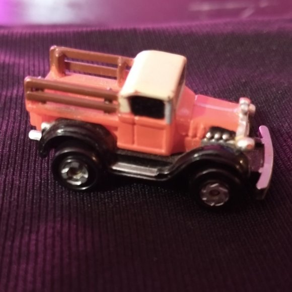 Galoob Micro Machines T-Pickup Ford Truck Orange - Picture 4 of 8